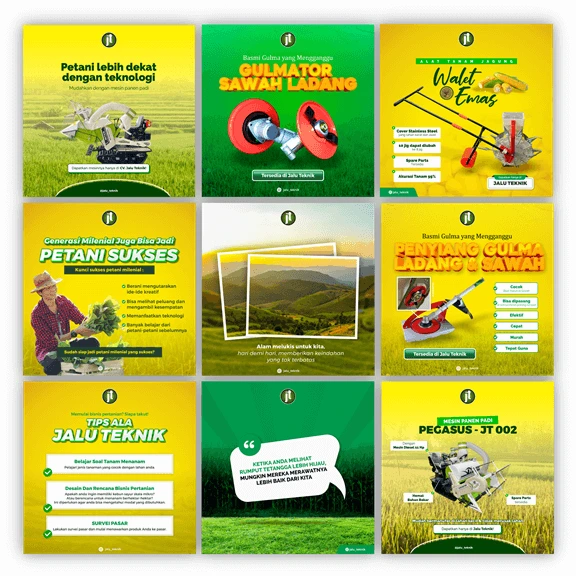 Portfolio Jasa Video Produk Alat Pertanian: Jalu Teknik